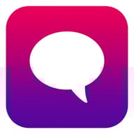 Gradient style AI-generated app icon example