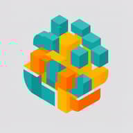 Isometric style AI-generated app icon example