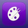 AI-generated paint palette app icon