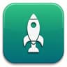 AI-generated rocket launch app icon
