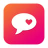 Social chat app icon