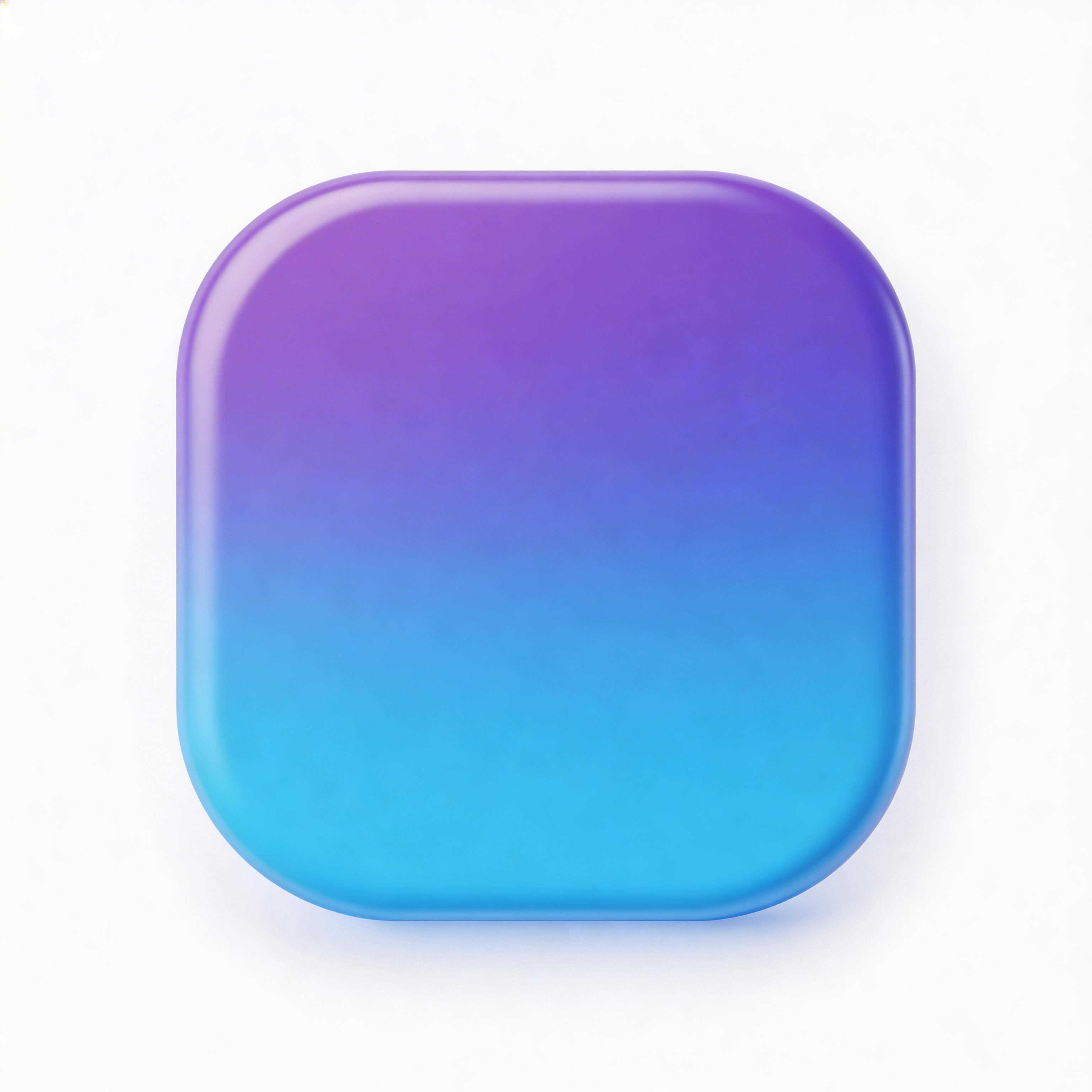 Electron app icon with 3D rendered purple style