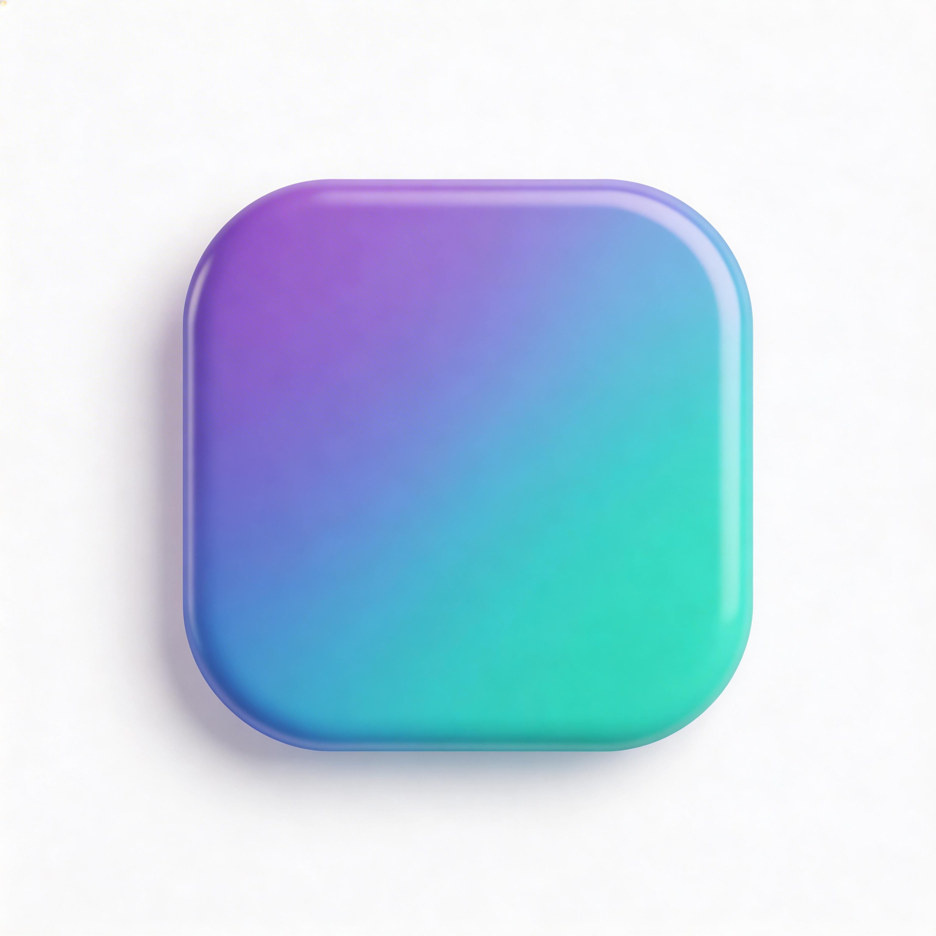 Kotlin app icon with 3D rendered purple and teal