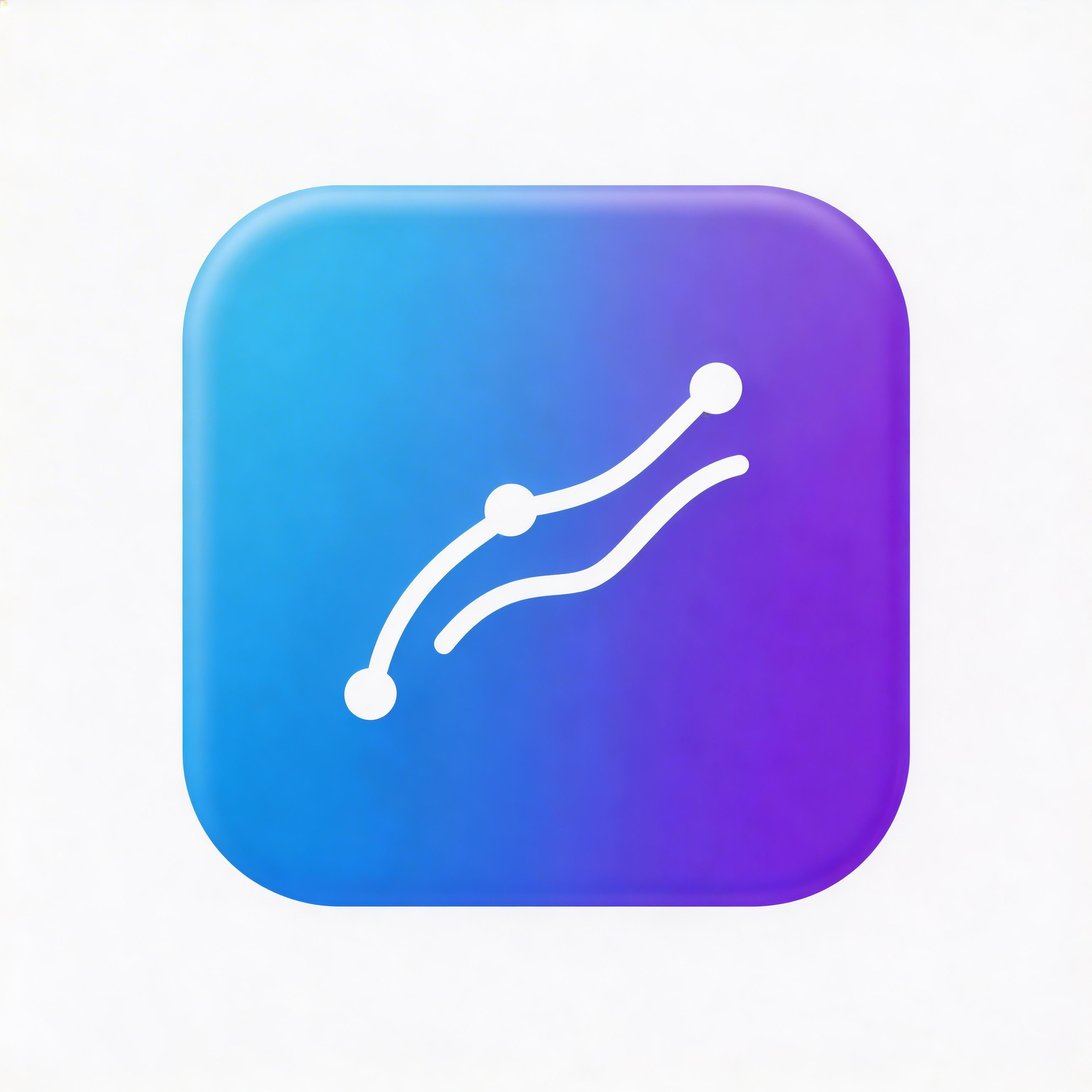 Gradient style icon example